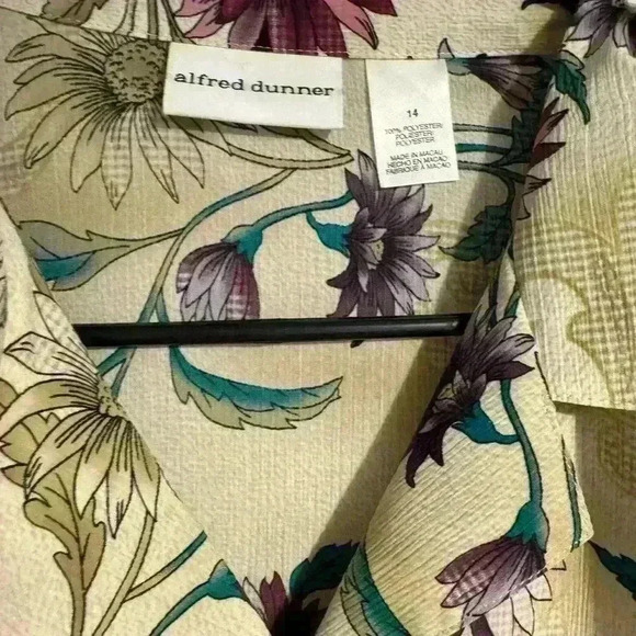 Women’s size 14 Alfred Dunner pant suit EUC - Picture 2 of 5